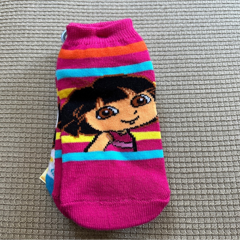 Dora the Explorer Girl's 3 Pairs Socks